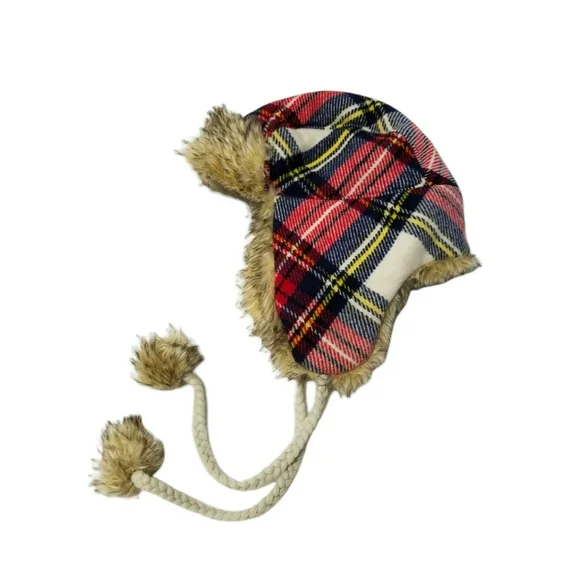American Eagles Outfitters Printed Trapper Hat America Eagle Outfitters AEO RTM Trapper Hat Size S/M Faux  main image 4
